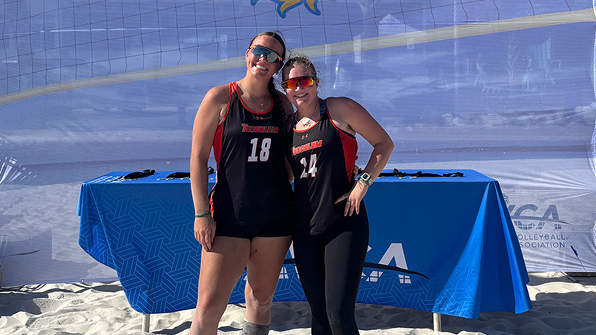 Gallagher, Kwalwasser win Pairs Challenge, Pioneers start AVCA pool play