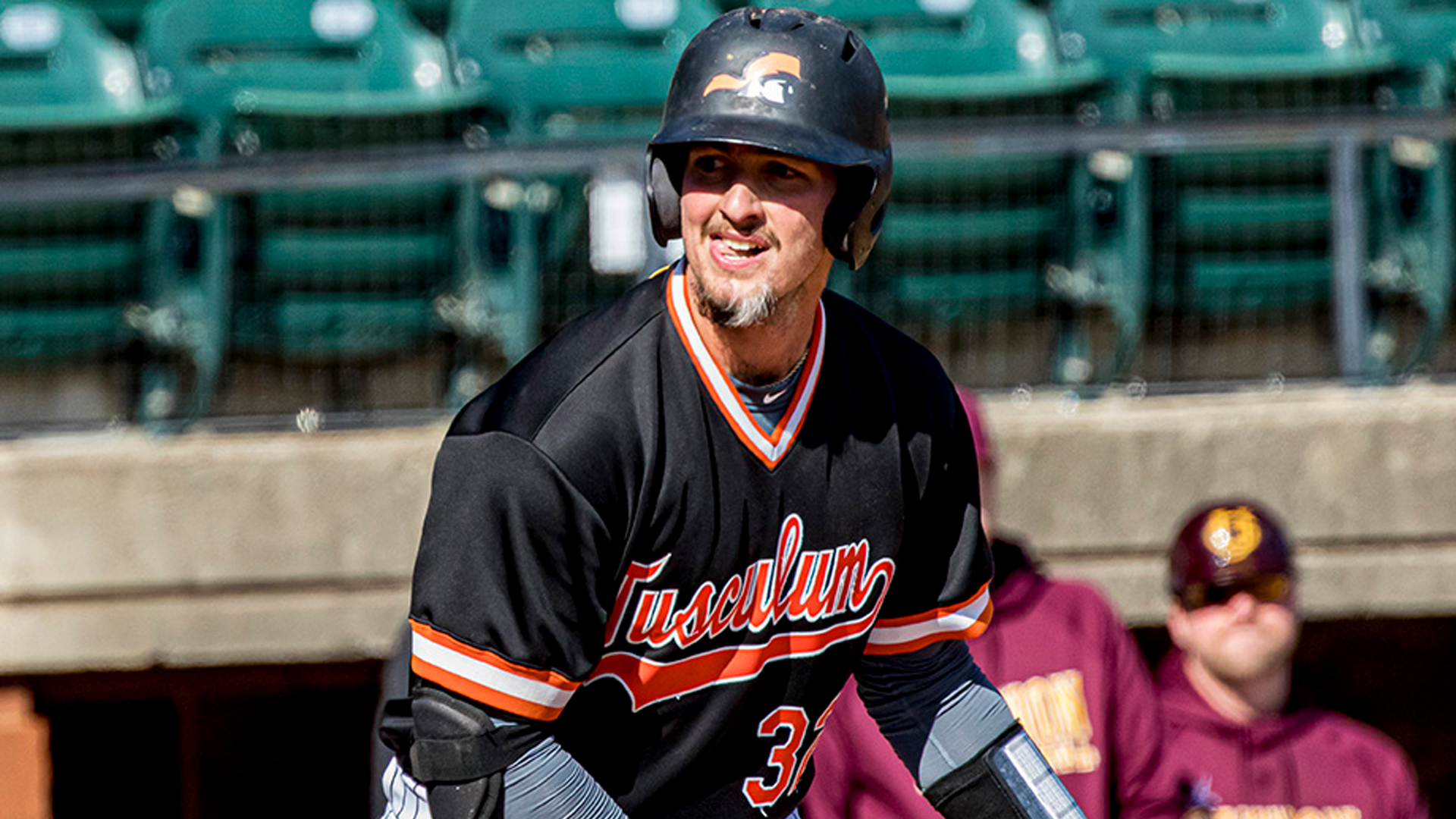Luis Ezra went 3-for-3 including his second career grand slam in Tusculum's 16-10 extra-inning win at Young Harris