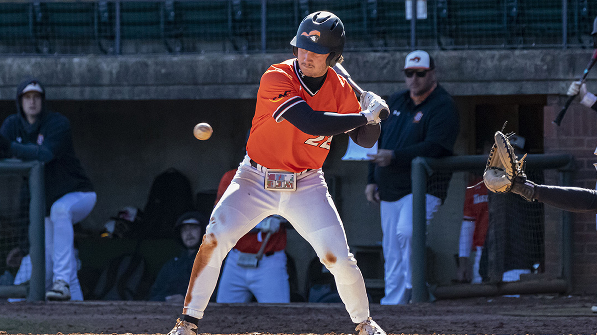 Zane Keener tied a TU single-game record with his 4 walks in the Pioneers' season-opener at Palm Beach Atlantic