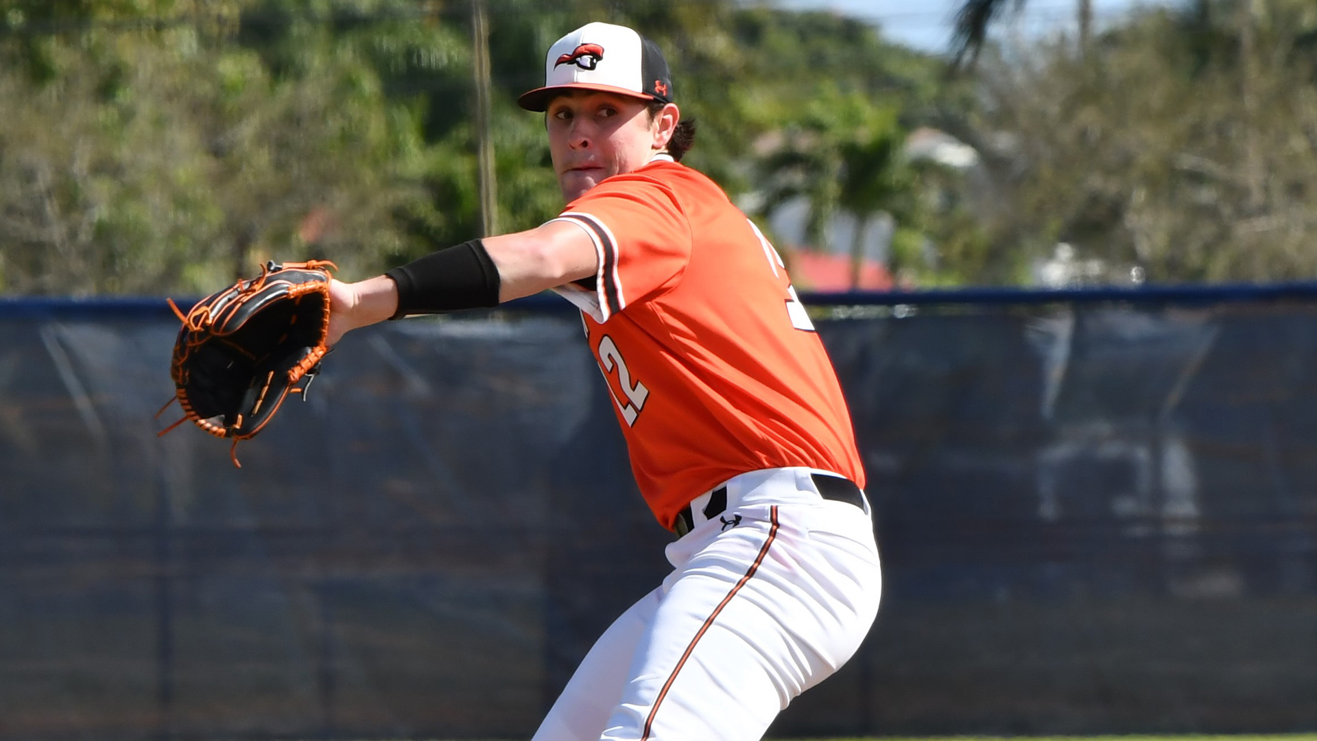 Brady Salyards picked up the win in game one of Saturday's DH sweep at Anderson.