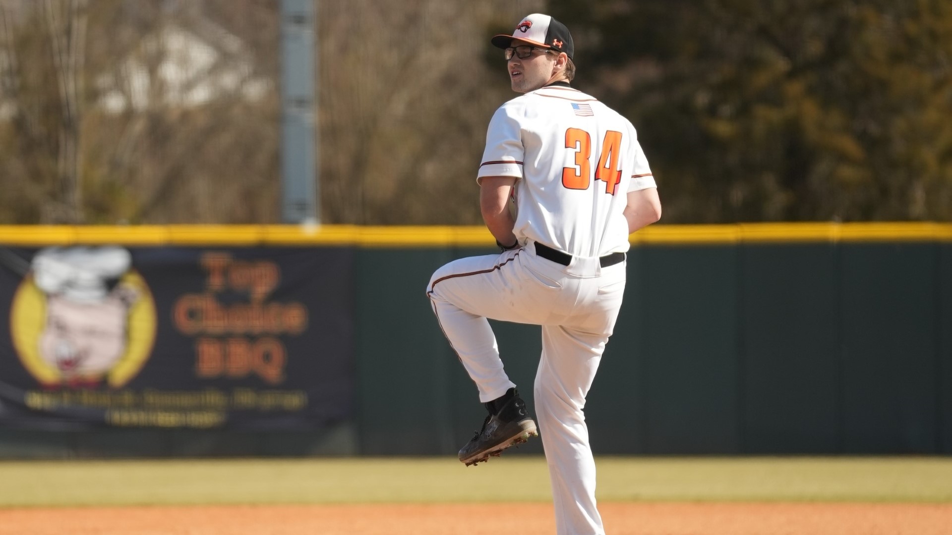 Baseball gets stellar outings from Absher, Emery in 8-0 win over Lions