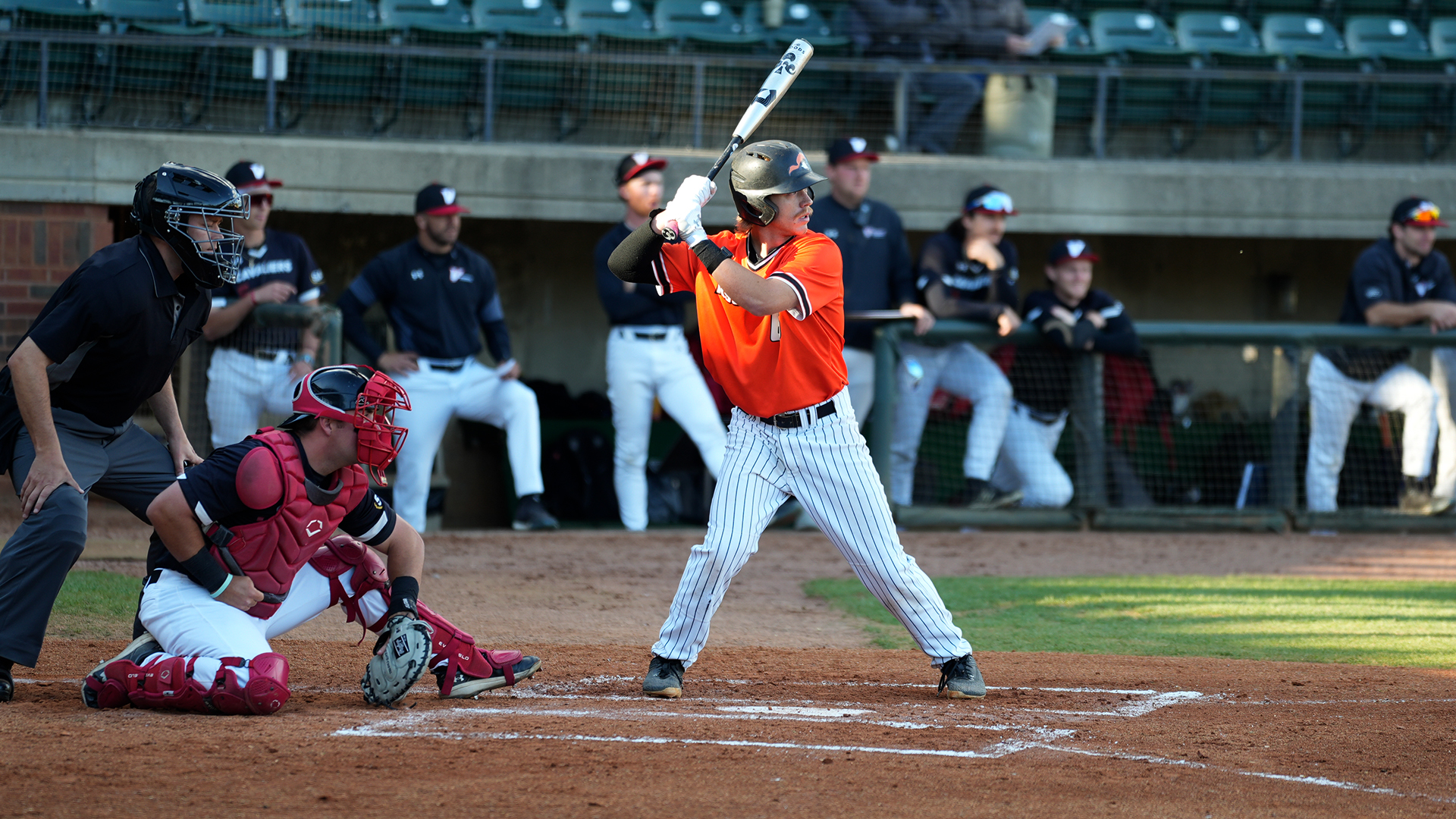 Connor Jurek went 3-for-5 for the Pioneers in a non-conference game with UVA Wise (photo by Joe Yates)