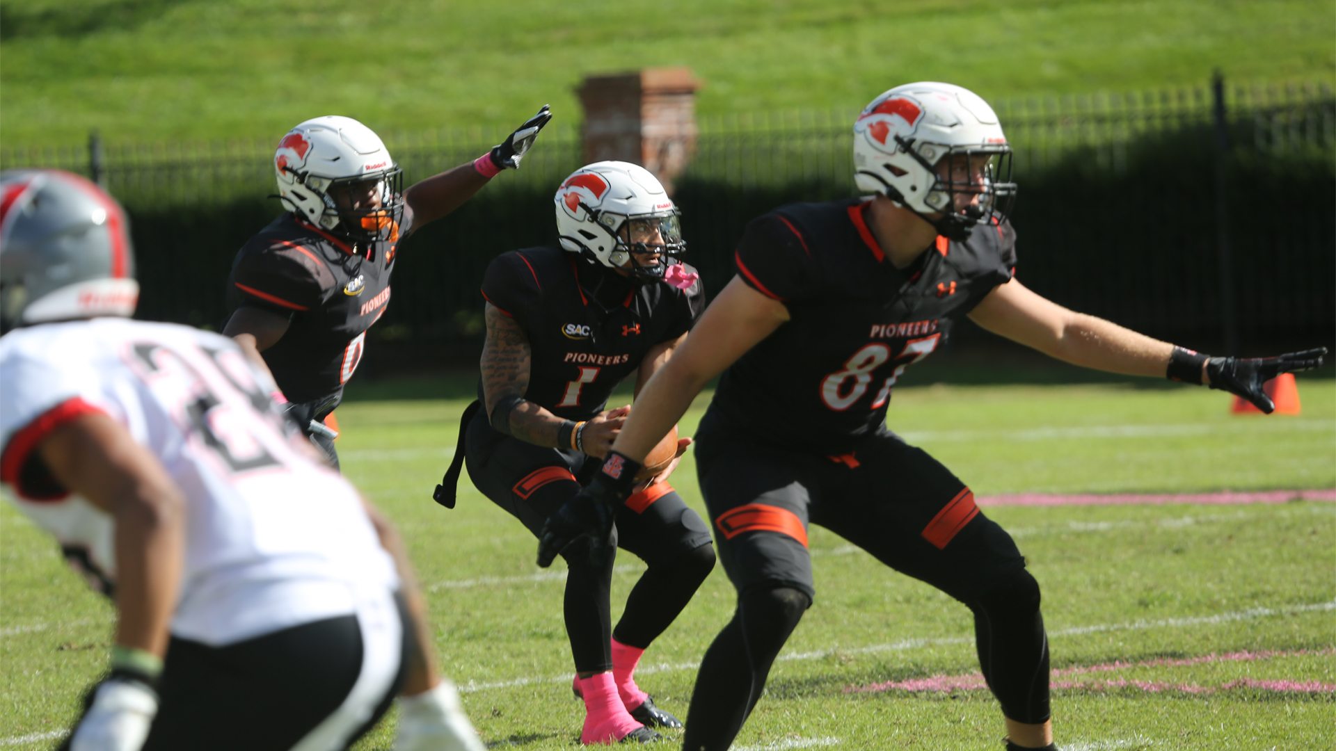 Ivan Corbin passed for four touchdowns in TU's 37-21 win over UVA Wise (photo by Jessica Inscore)
