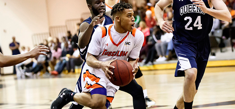 Tusculum rallies to 72-68 SAC win over Anderson, Patterson pours in 20 in victory