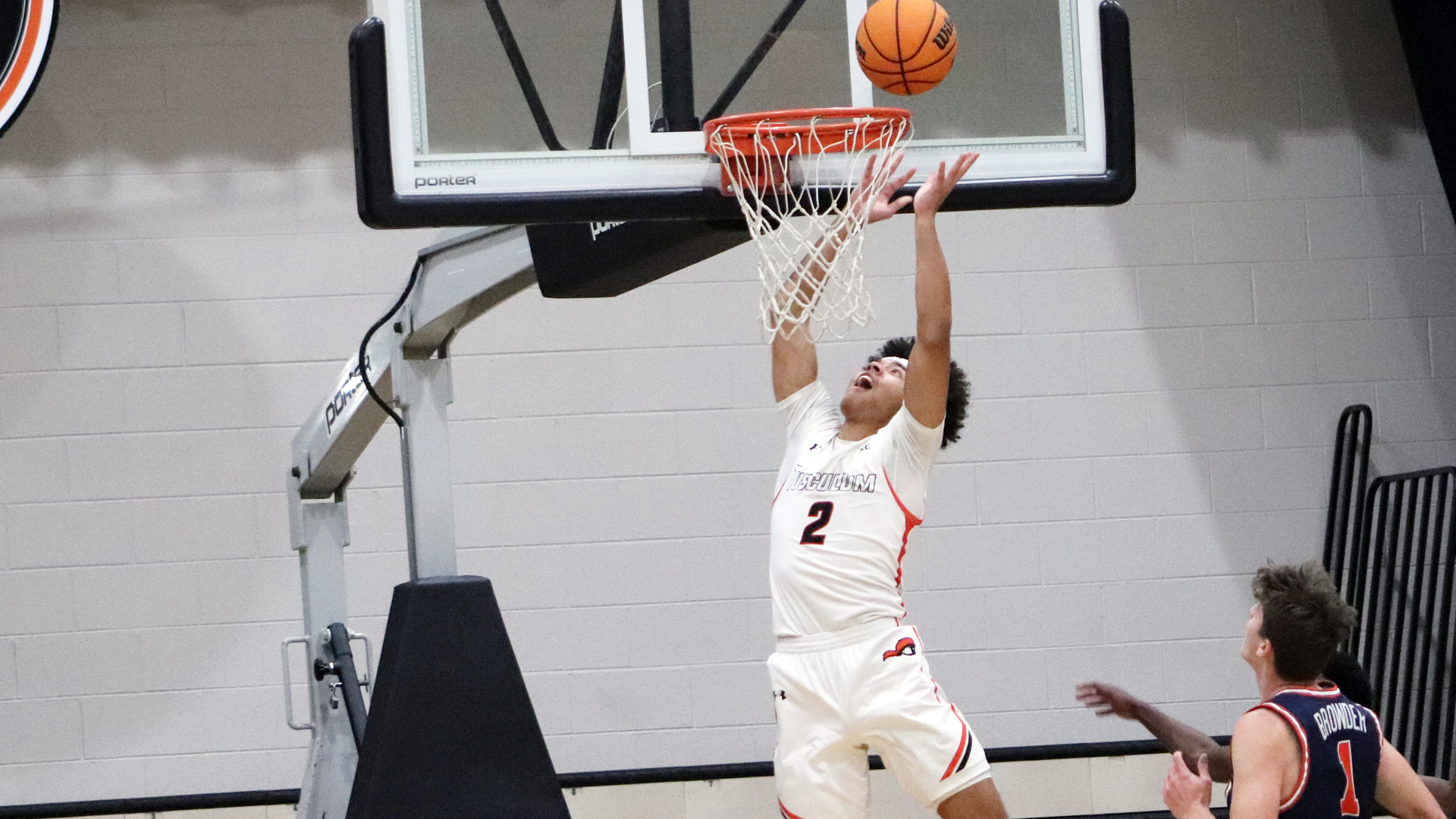 Bryce Jackson scored a season-best 24 points for the Pioneers in Wednesday's game vs Carson-Newman (photo by Conner Keating).