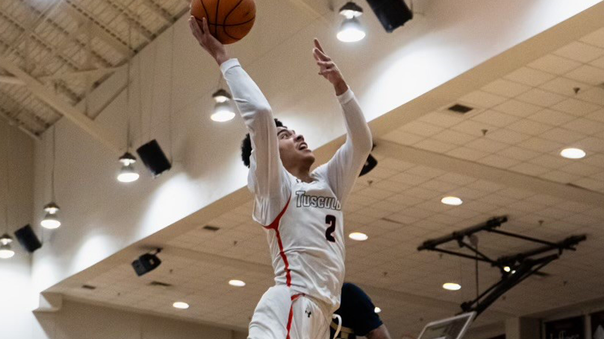 Bryce Jackson scored 20 points in Saturday's home game with Wingate (photo by Reef Mathis).