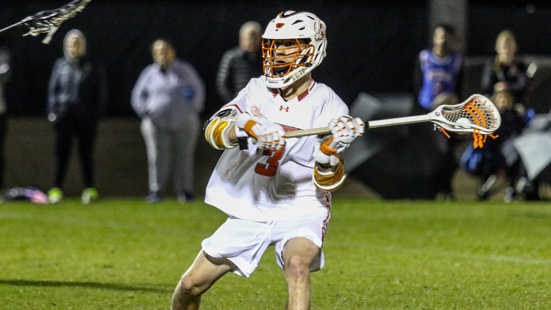 Ben Royer had two goals and two assists against Alabama Huntsville (photo by Kevin Holley)
