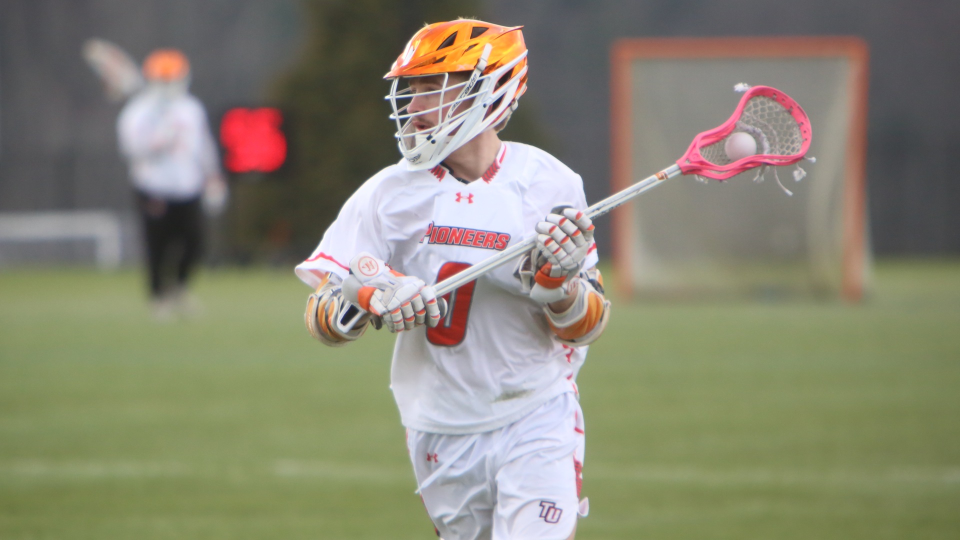 Royer nets six goals as Tusculum opens season with 18-17 win at Emmanuel