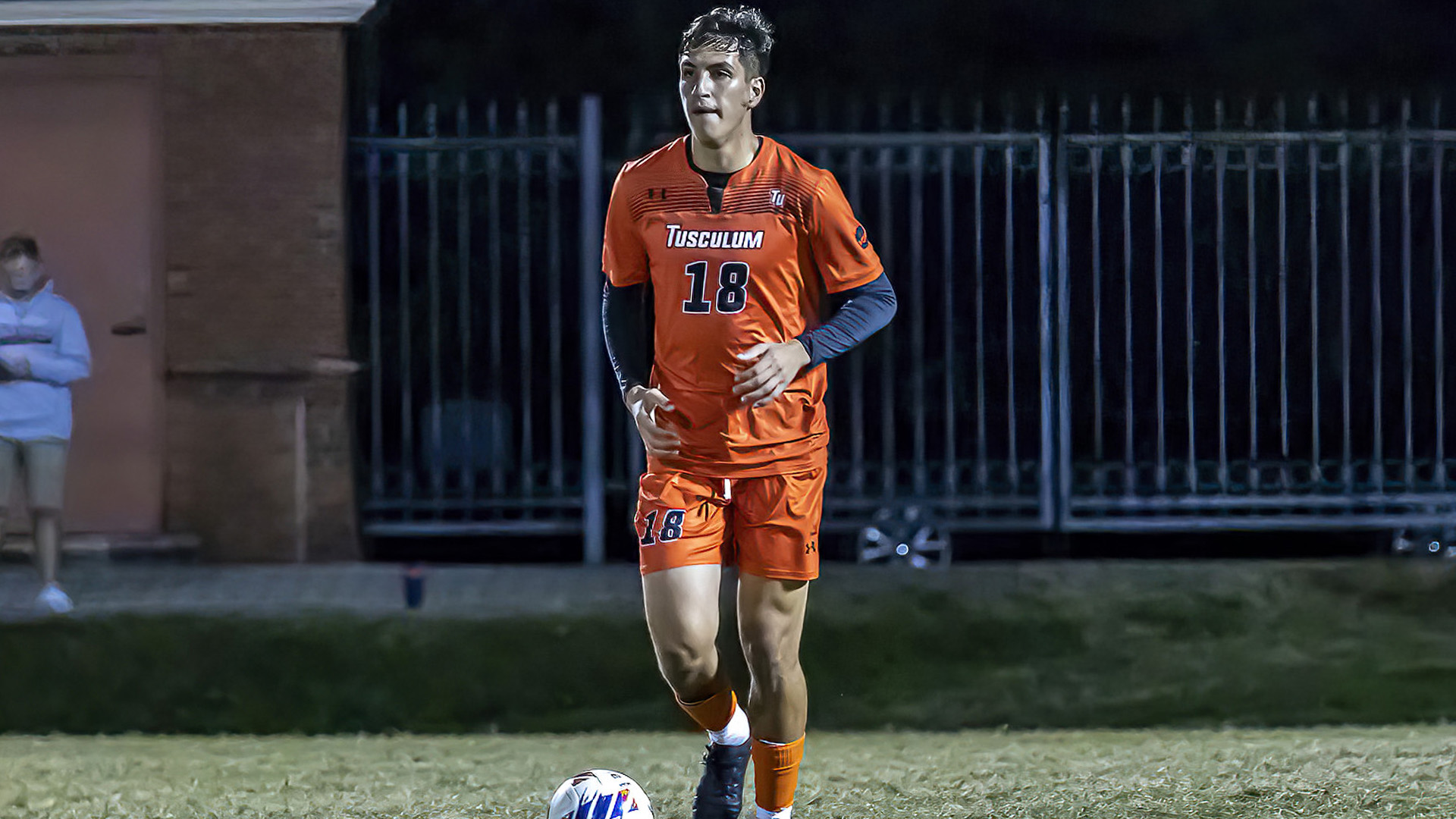 Othmane Chagour scored the tying goal with 1:54 left against Anderson (photo by Chuck Williams)
