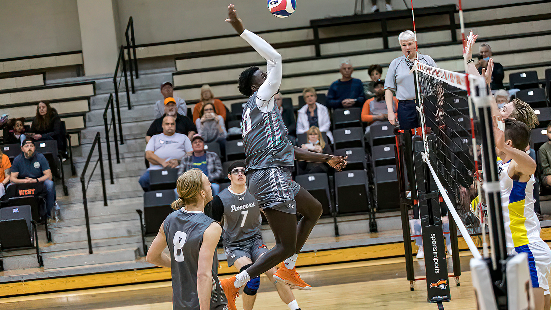 Pioneers knock off ranked Knights at RMC tri-match
