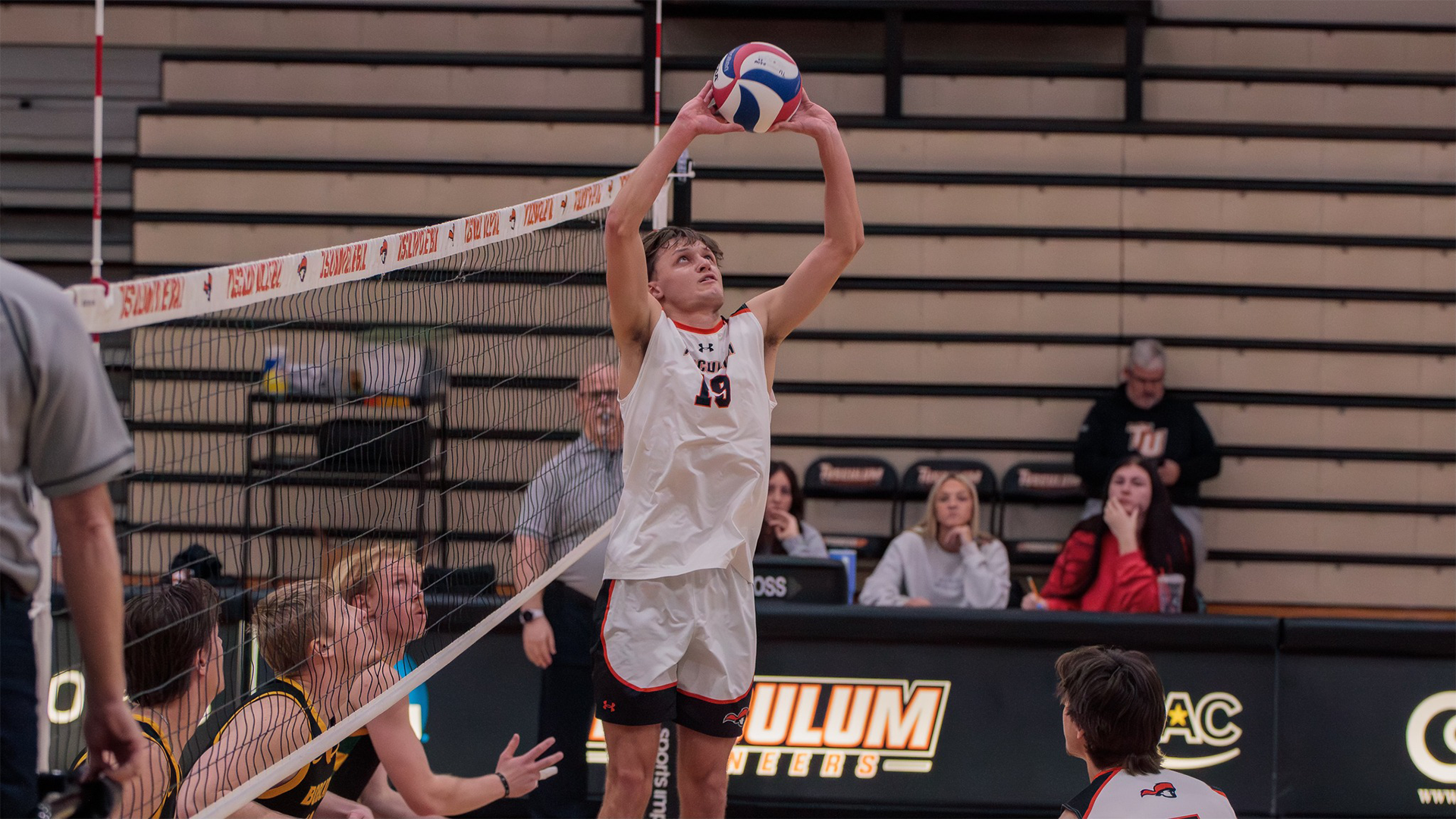 Tusculum shatters block record in IVA opener