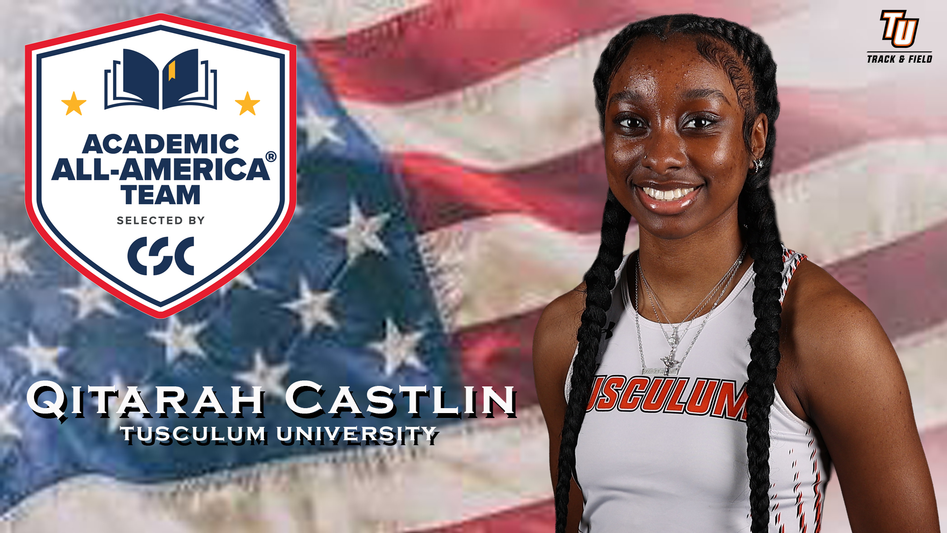 Castlin named Track &amp; Field Academic All-America