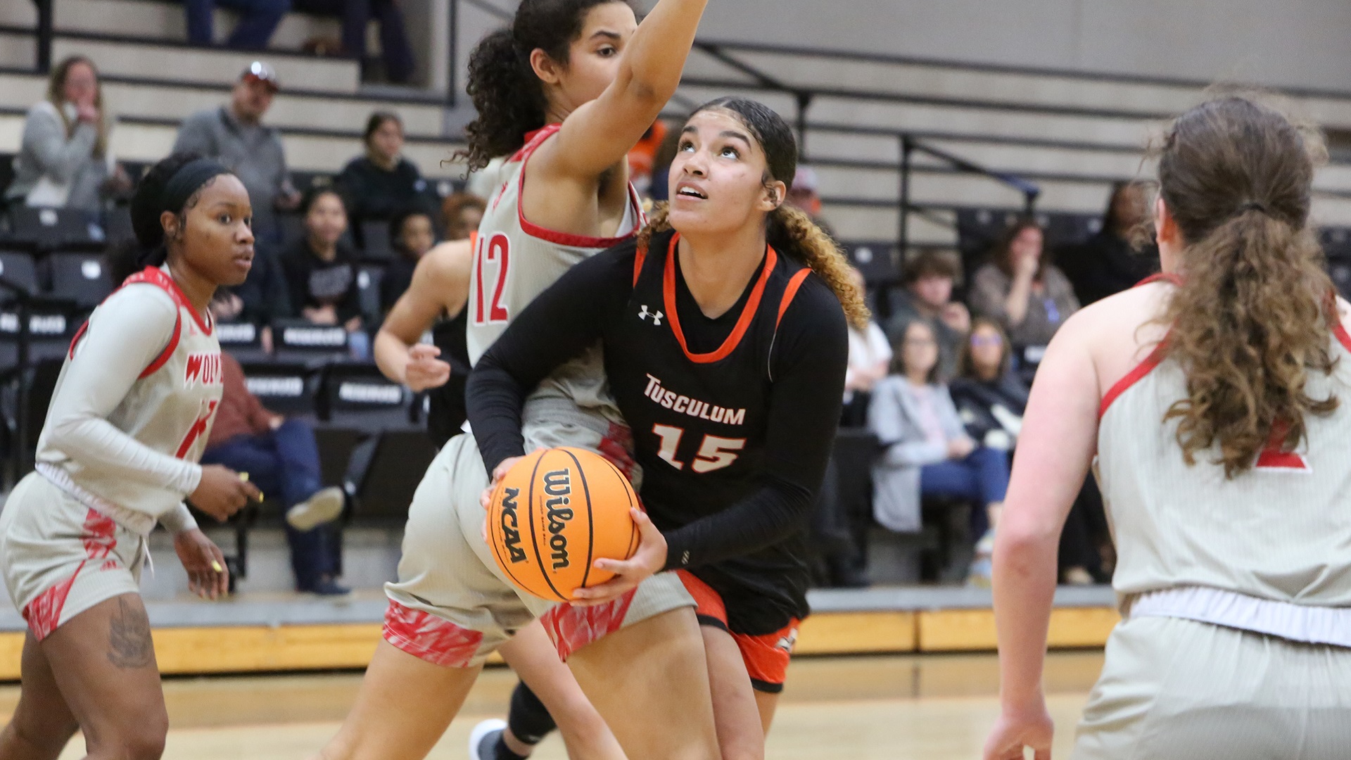 Ni'Kiah Chesterfield finished with a career-high 27 points against Newberry (photo by TU Athletic Communications)