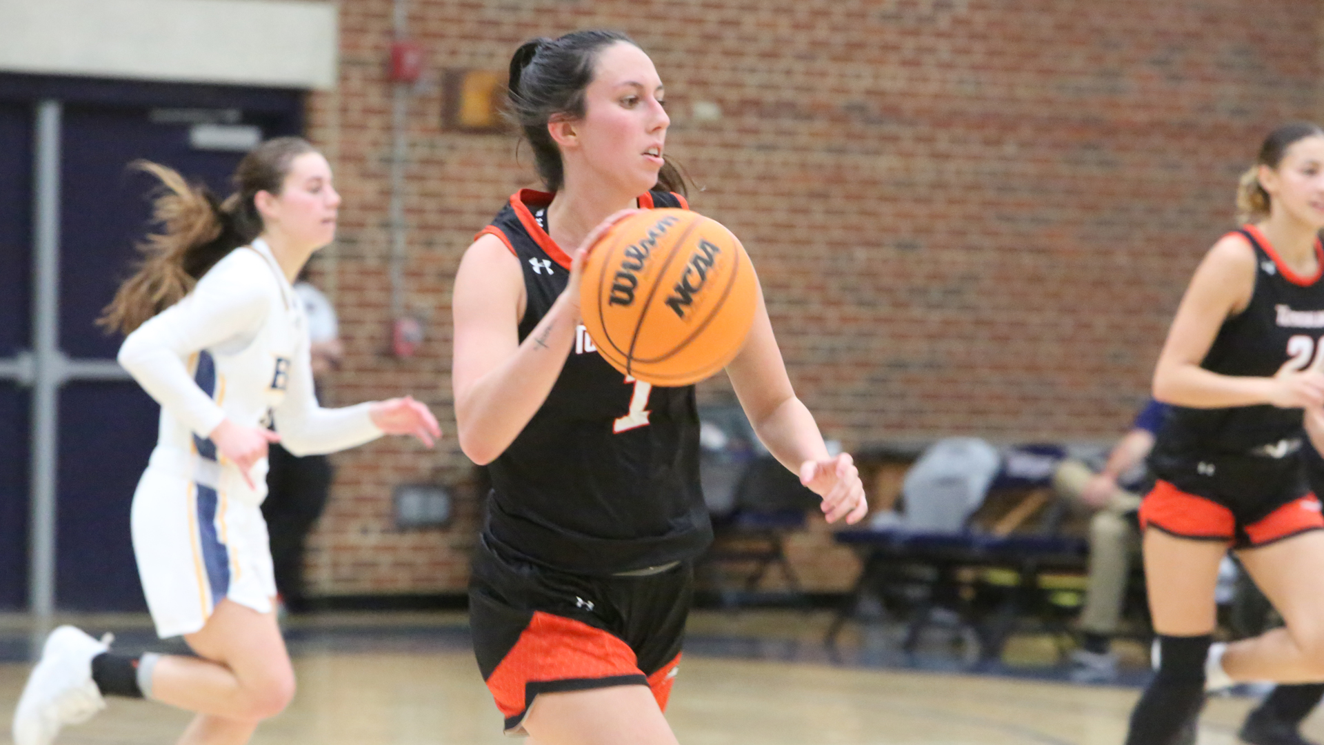 Faith Silva scored a season-high 21 points in Wednesday's road game at Emory & Henry (photo by Dom Donnelly)