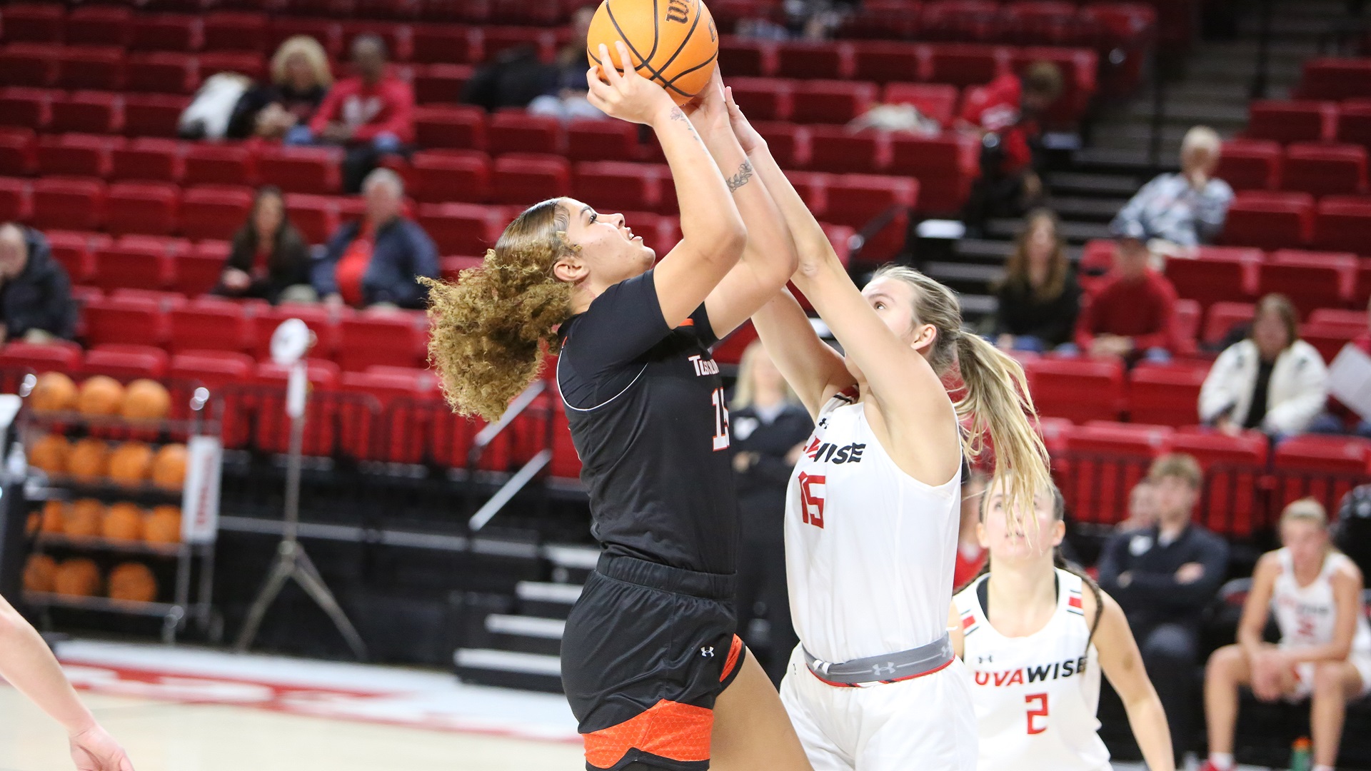 Ni'Kiah Chesterfield scored a game-high 27 points and had eight rebounds and five assists (photo by Dom Donnelly)