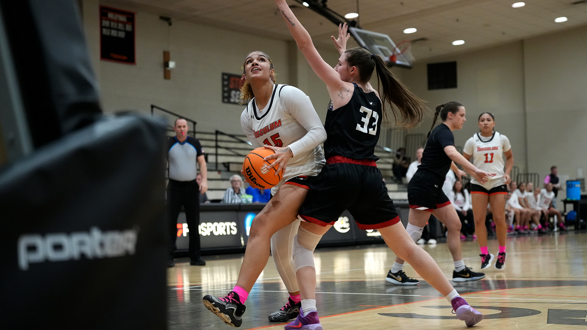 Ni'Kiah Chesterfield scored a team-high 26 points against UVA Wise (photo by Joe Yates)