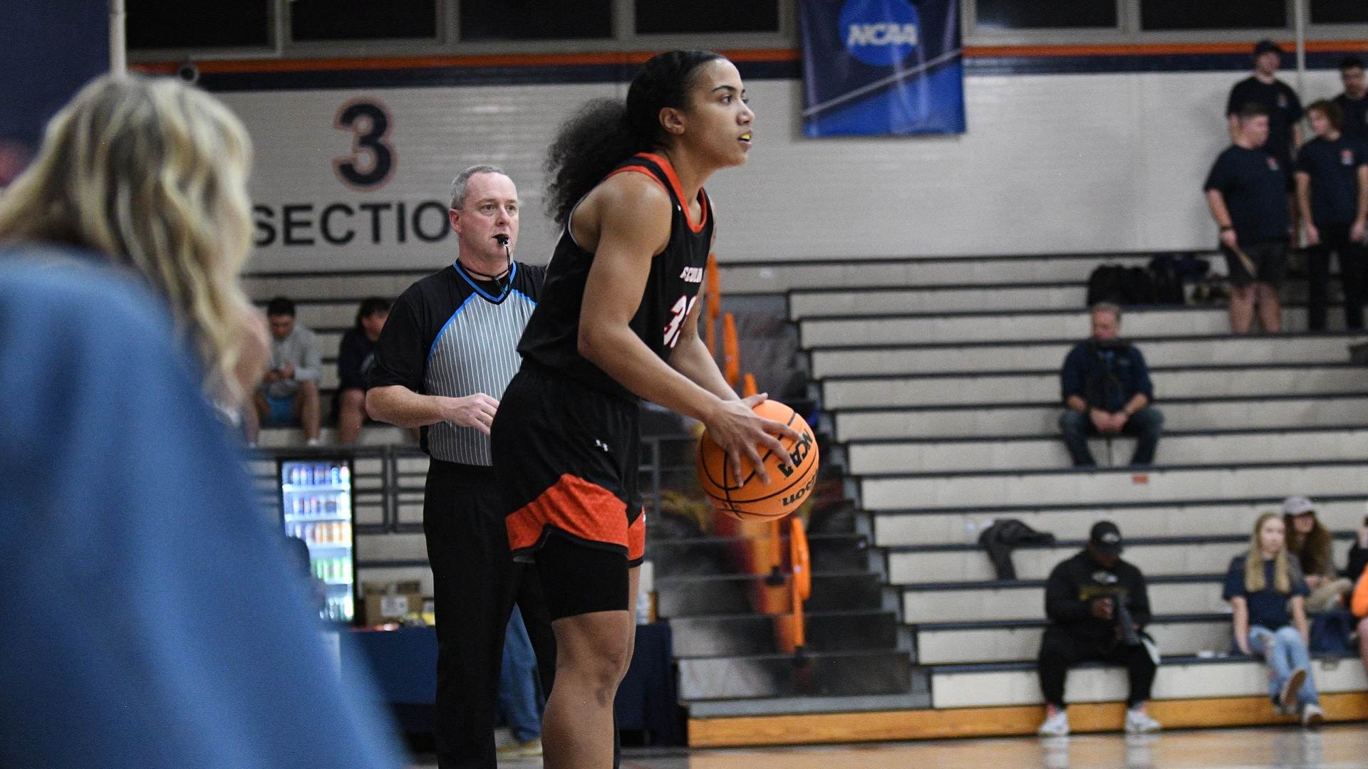 Jalyn Spurlin scored a game-high 20 points off the bench for the Pioneers (photo by Bryce Grimball)