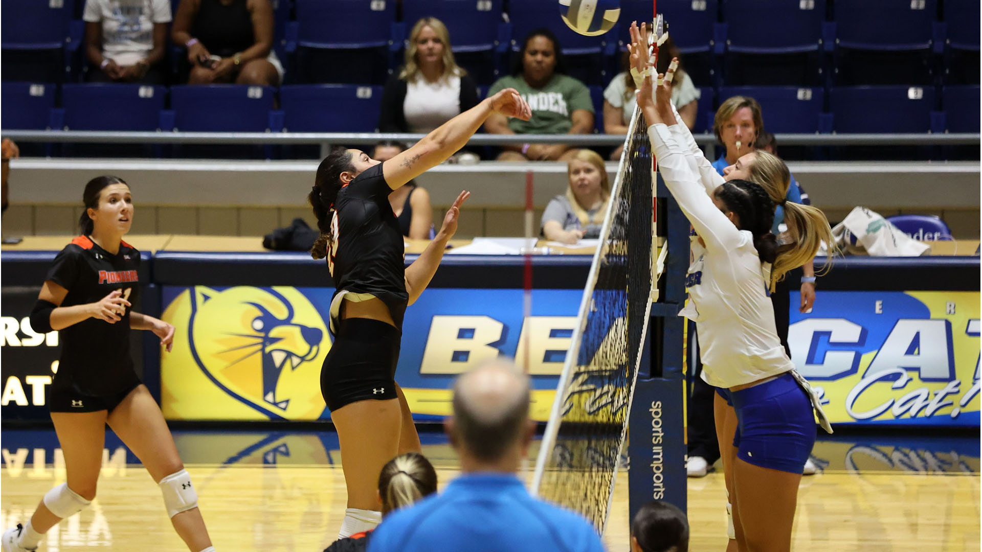 Pioneers win second-straight match with reverse sweep of NGU